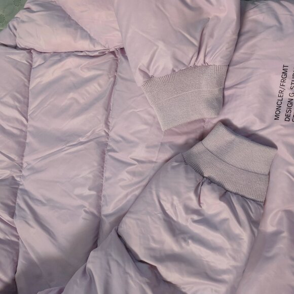 Moncler x Framt Hiroshi Fujiwara Pink Down Anthemyx Jacket - Picture 5 of 13